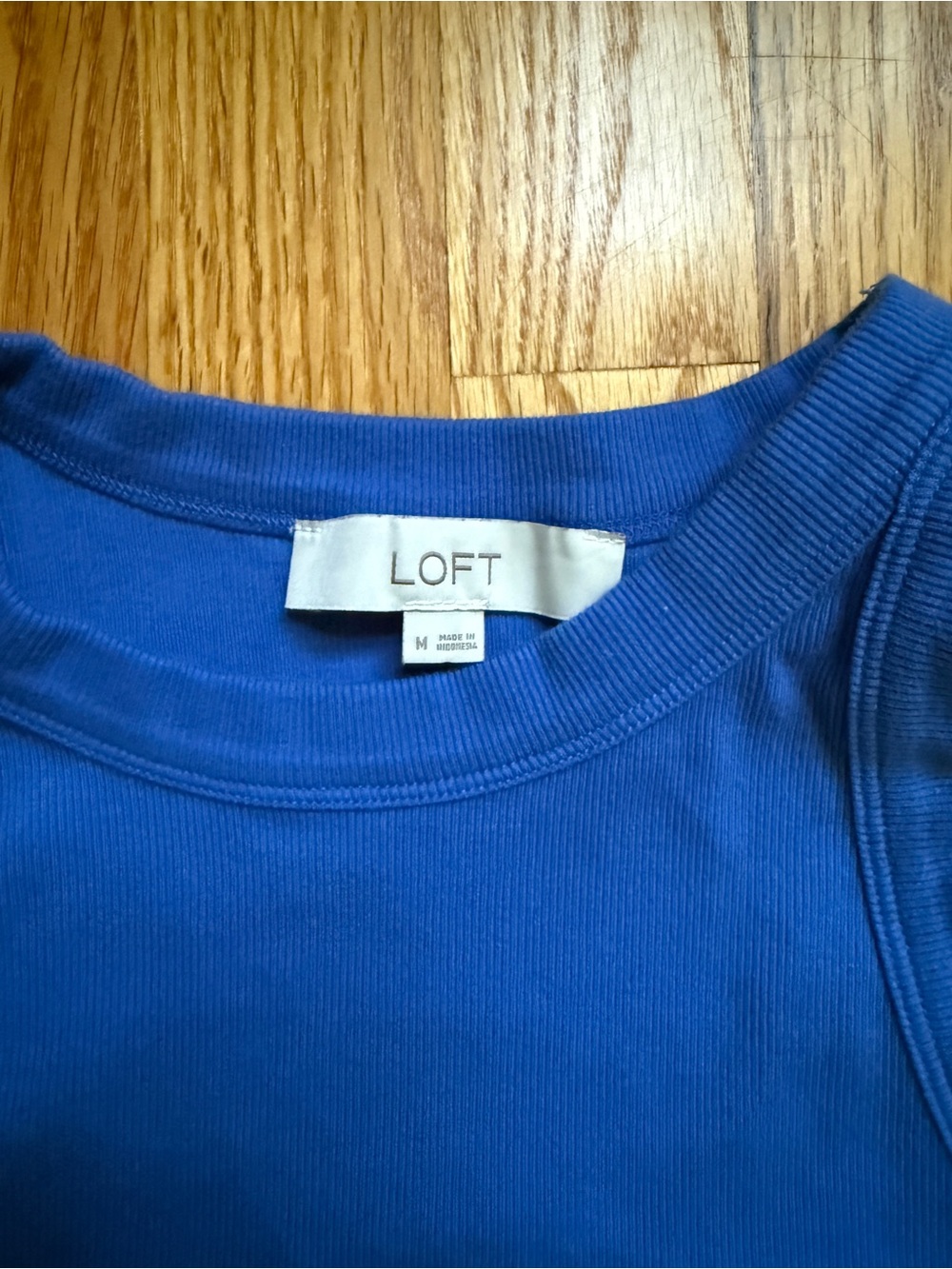 LOFT Royal Blue Sleeveless Maxi Dress - Picture 2 of 5
